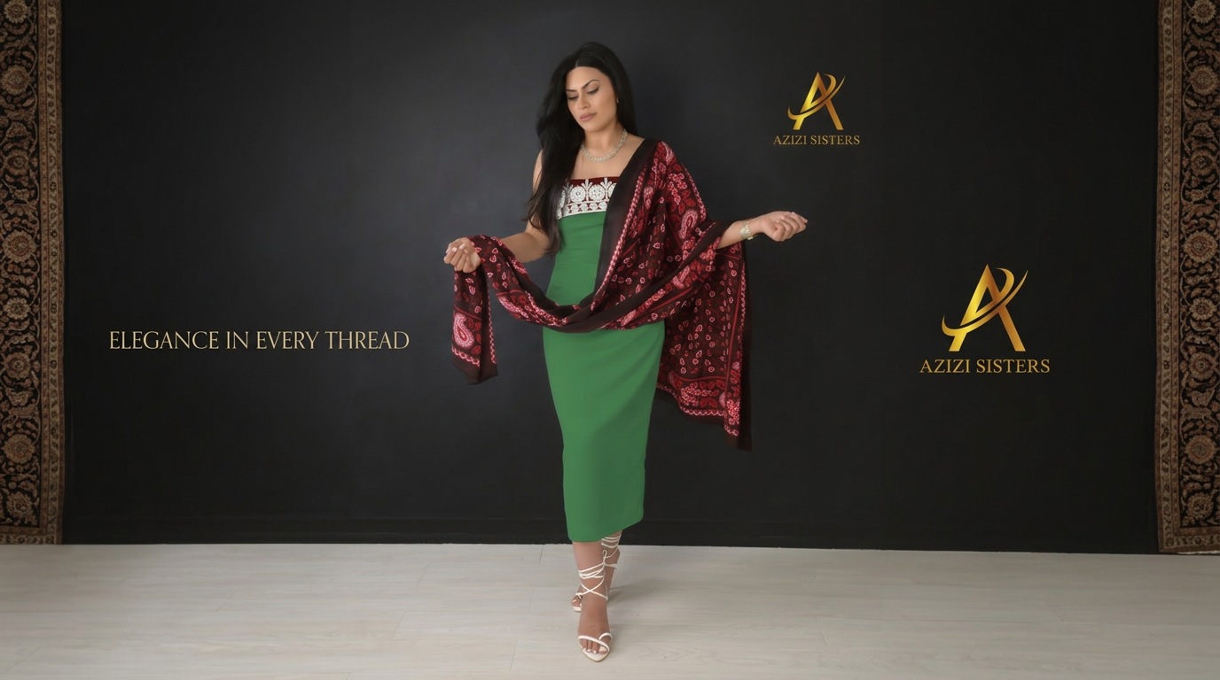 Firefly_Expand this portrait fashion photo into a wide website banner. Keep the model and clo 958462 (1)